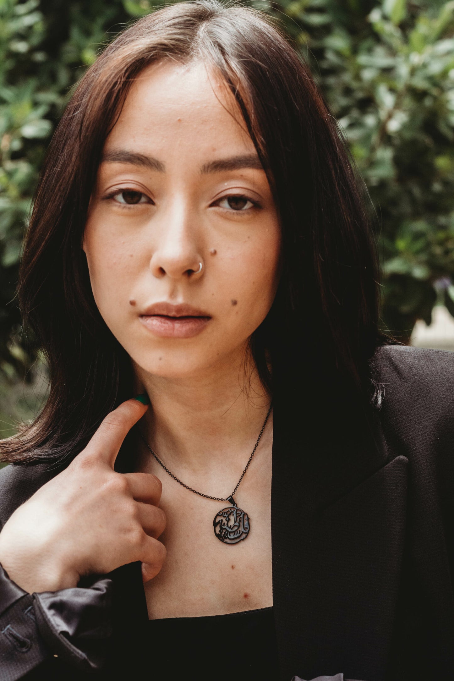 Unisex Gold Cazador Palestine Necklace