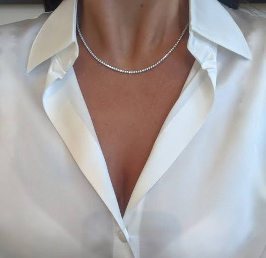 Asteria Signature Tennis Necklace