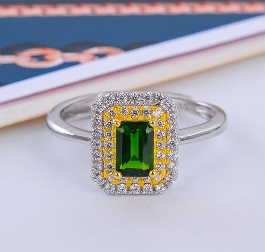 Emerald Renaissance Ring