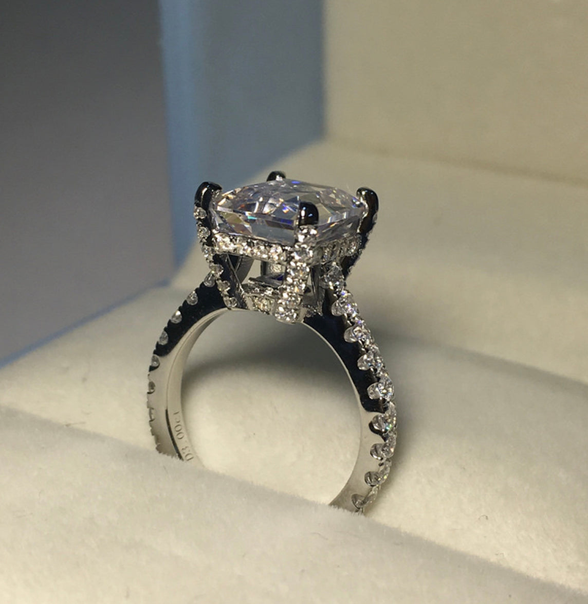 Tzarina Emerald Cut Ring