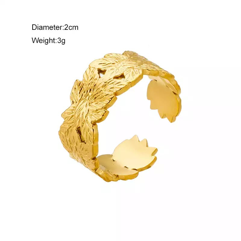 Gold Diviya Ring
