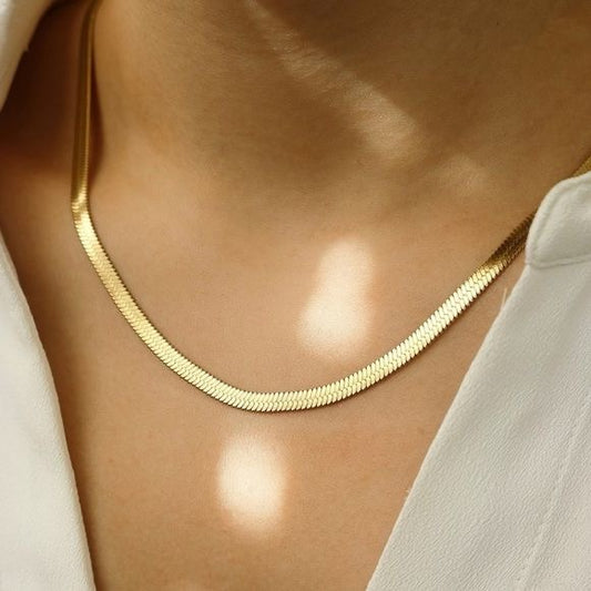 6mm Herringbone Necklace