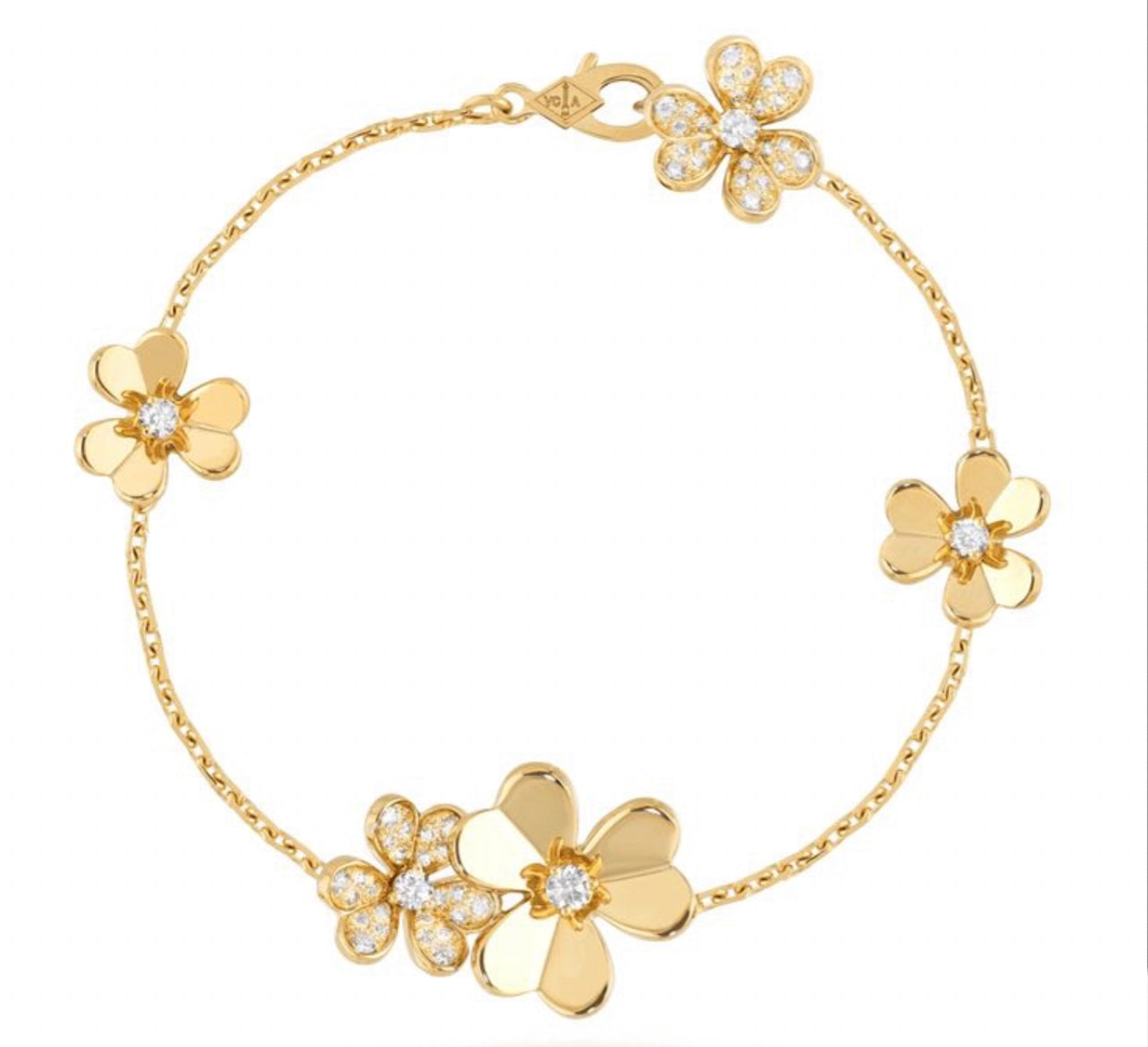 Rose Gold Fleurella Bracelet