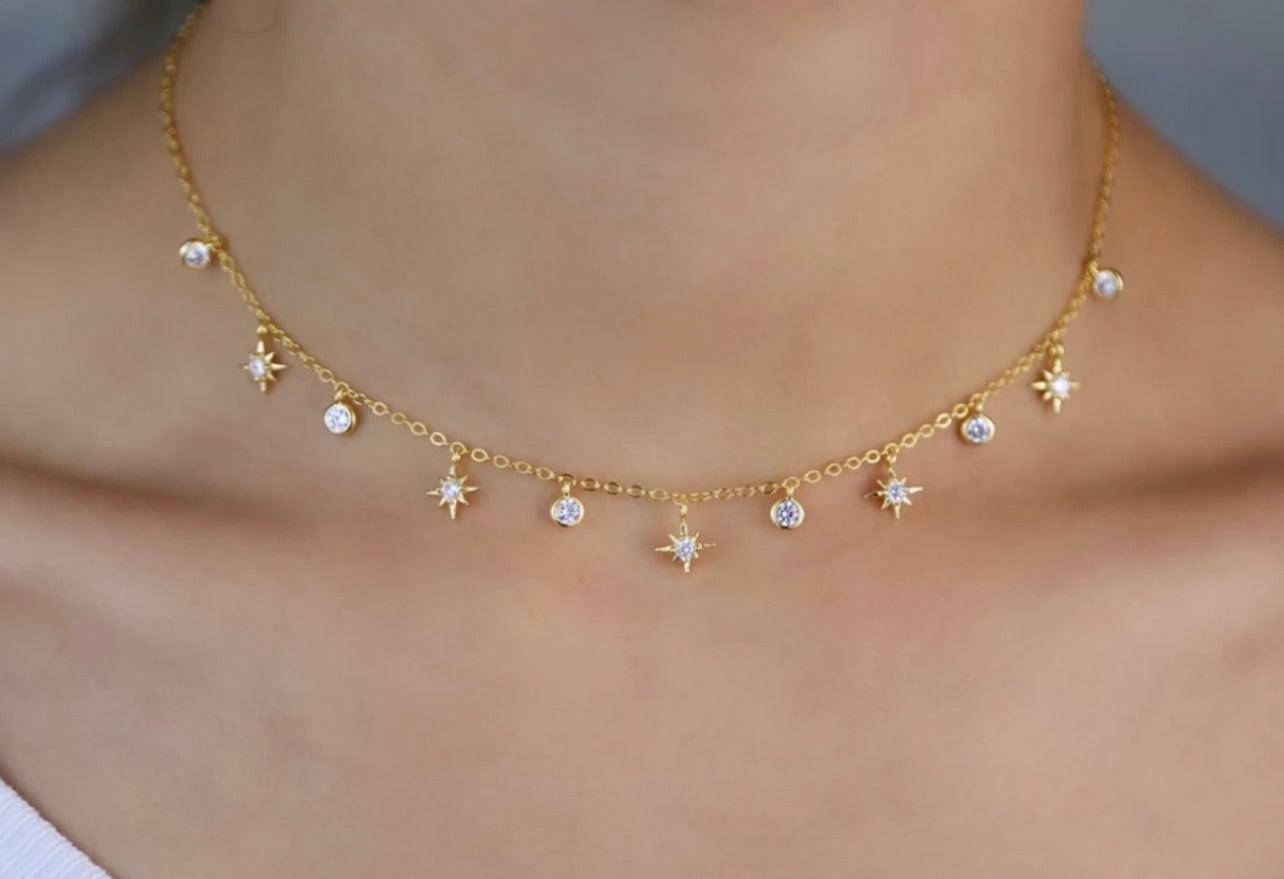 All the Stars Necklace (Gold)