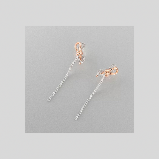 Tennis Bow Earring
