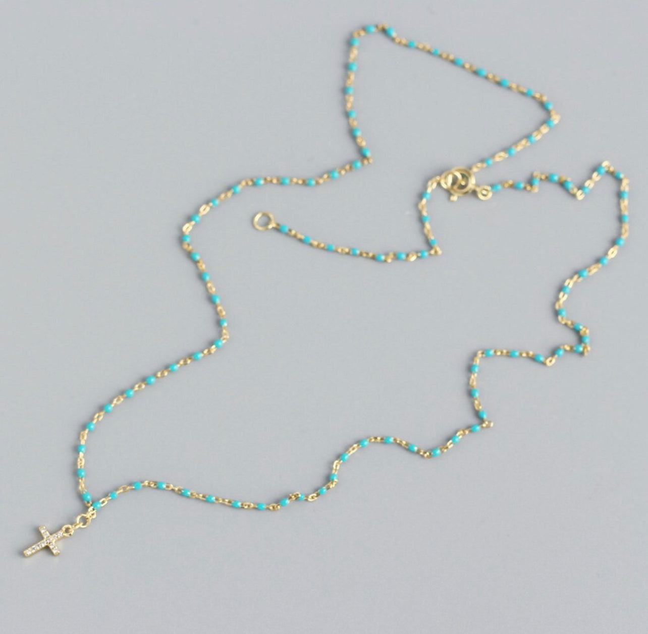 Rosanaah Cross Necklace