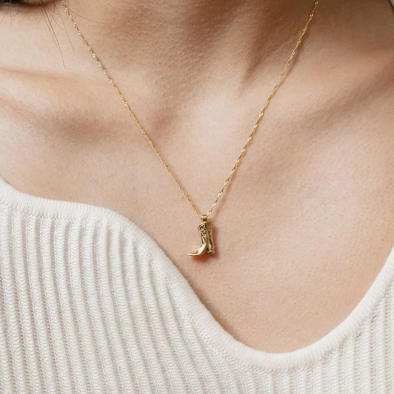 Gold Wild West Necklace