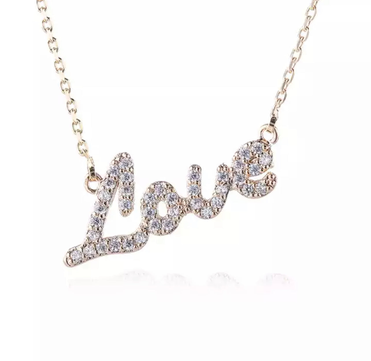 Champagne Love Necklace