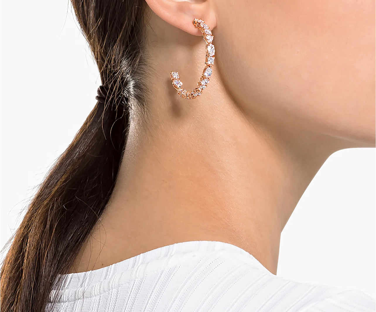 Rose Gold Solana Hoop Earring