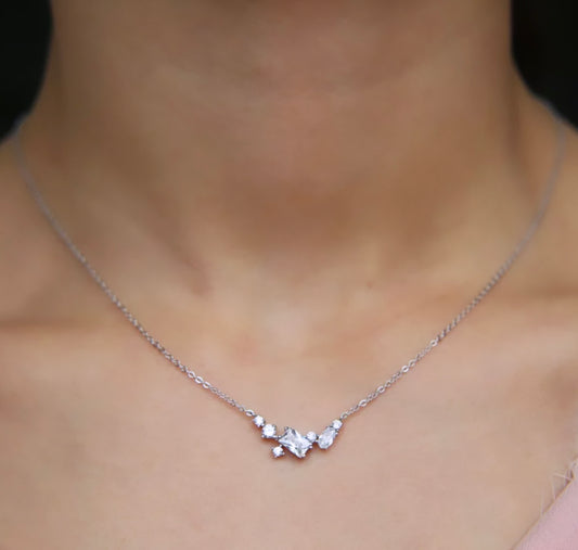 Abstract Brilliance Necklace