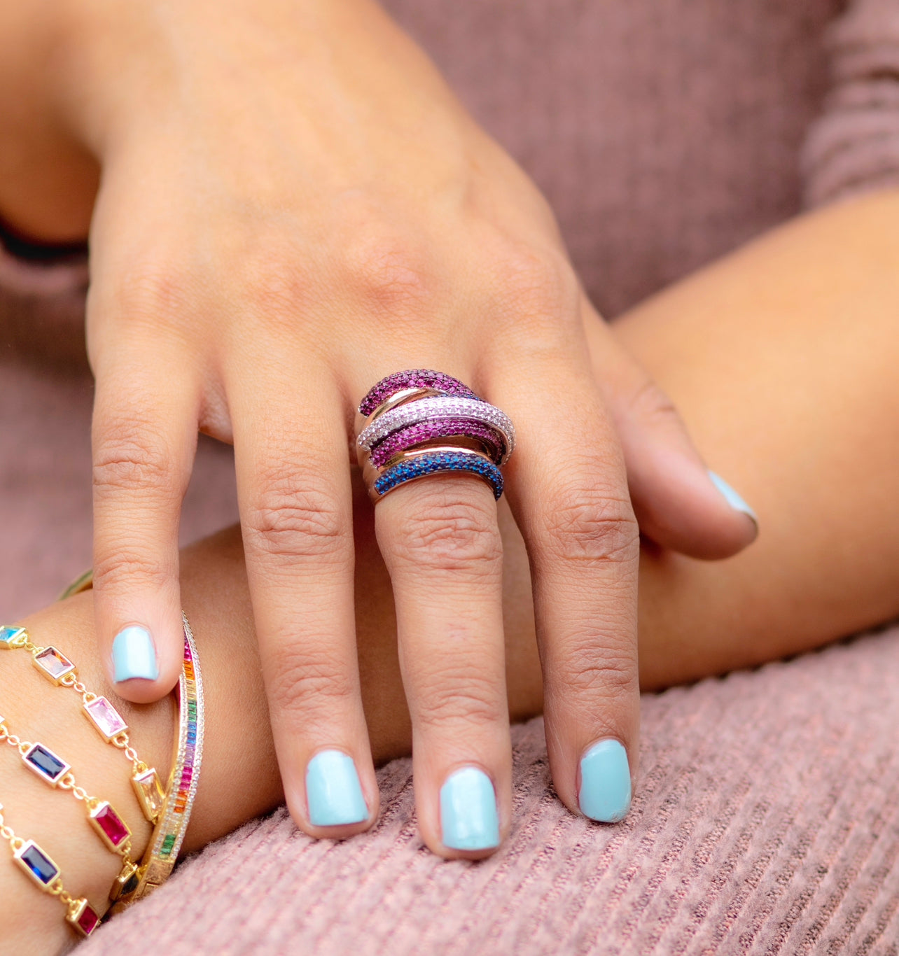 Candy Stripe Ring