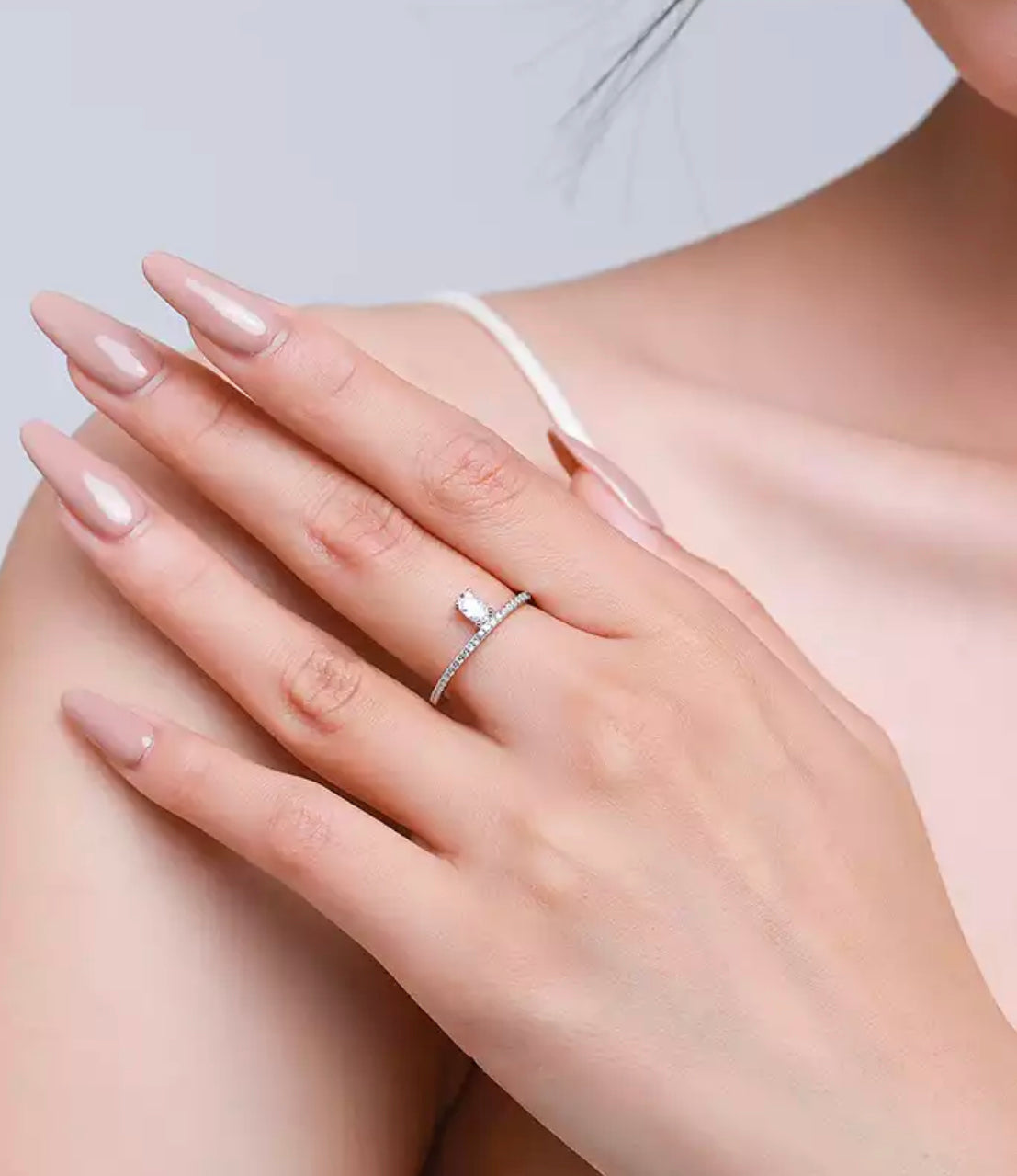 Silver Mystical Stack Ring