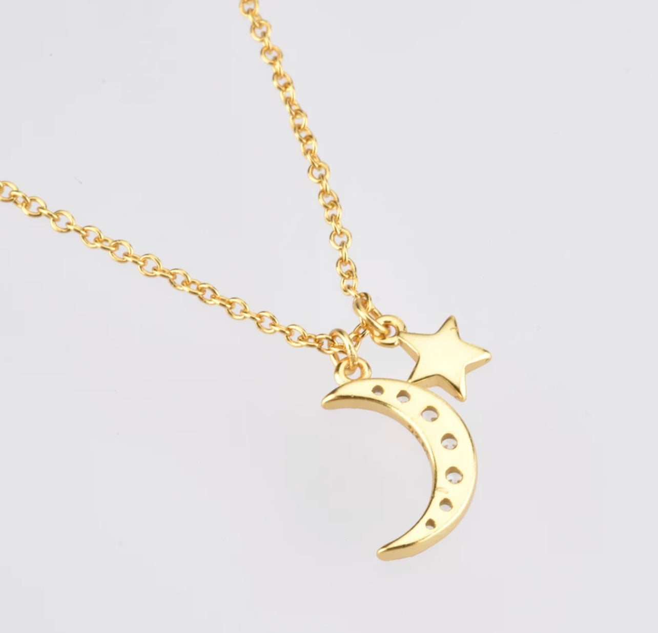 Gold Moonshine Necklace