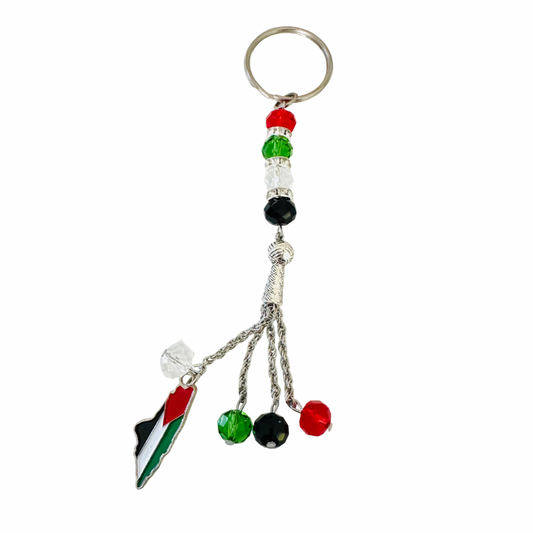 Crystal & Cubic Palestine Key Holder