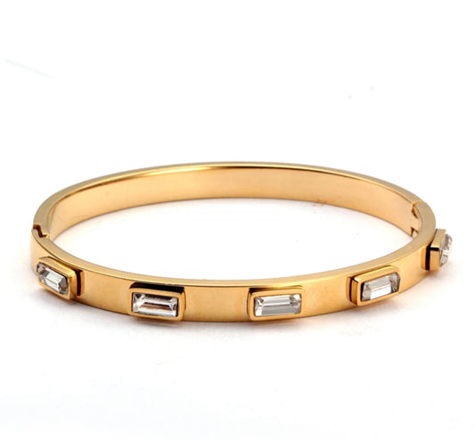 Metallic New York Bangle 6mm