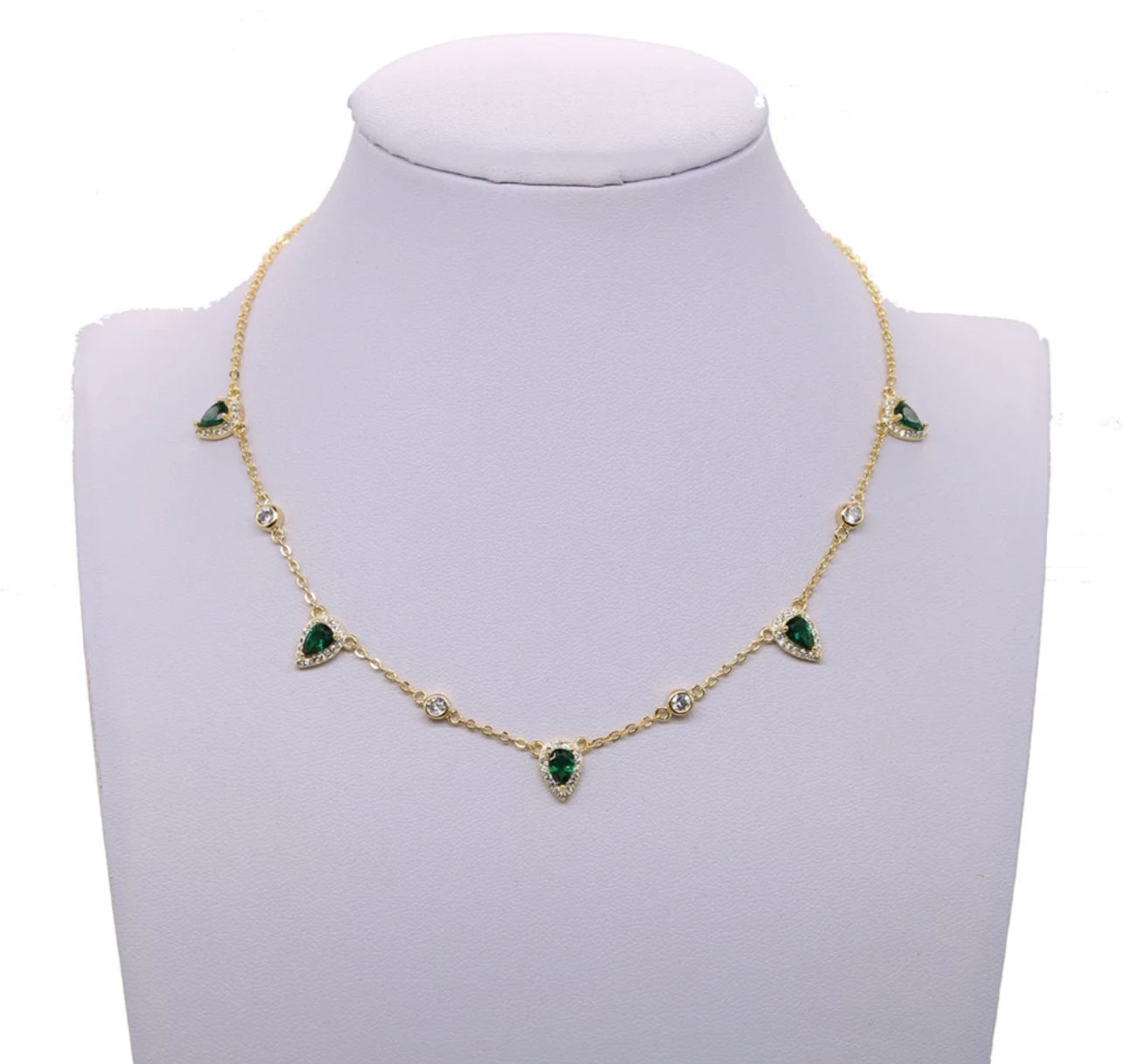 Emerald Blush Necklace