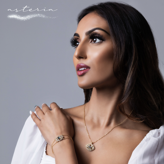 Turkish Sunset Evil Eye Bracelet