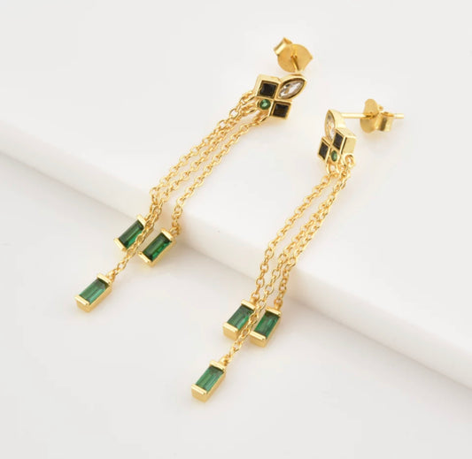 Raani Emerald Earring