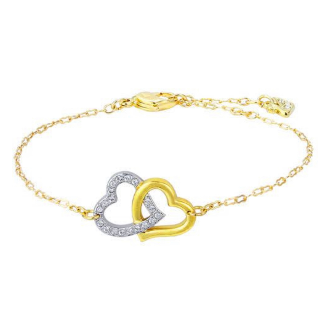 Gold Lovelocked Bracelet