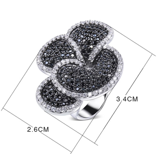 Black Dahlia Ring