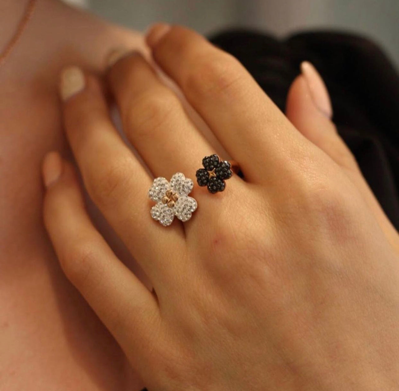 Rose Gold Jet’aime Ring