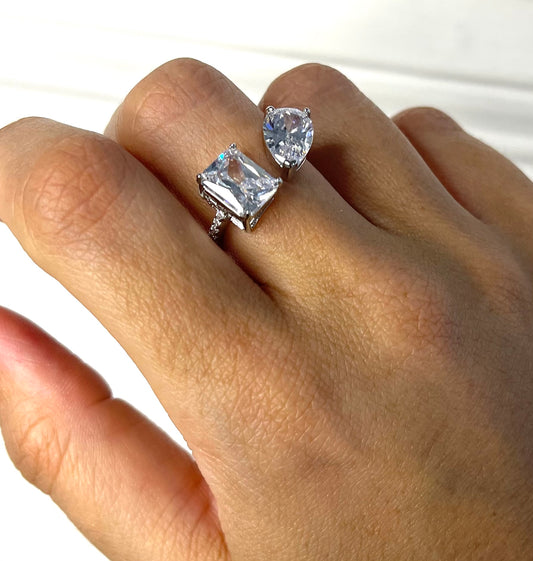 Silver Starstruck Ring