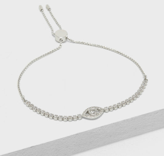 Iced Evil Eye Bracelet