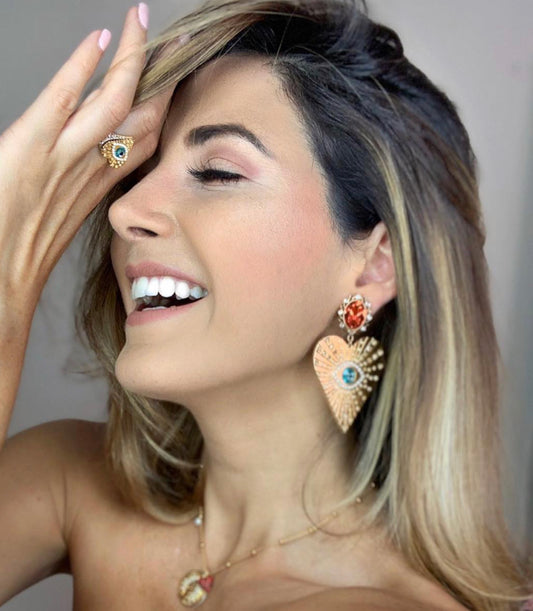 Atlantis Love God Earrings