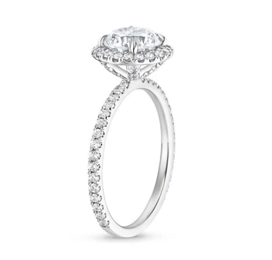 Raniah Moissanite Ring