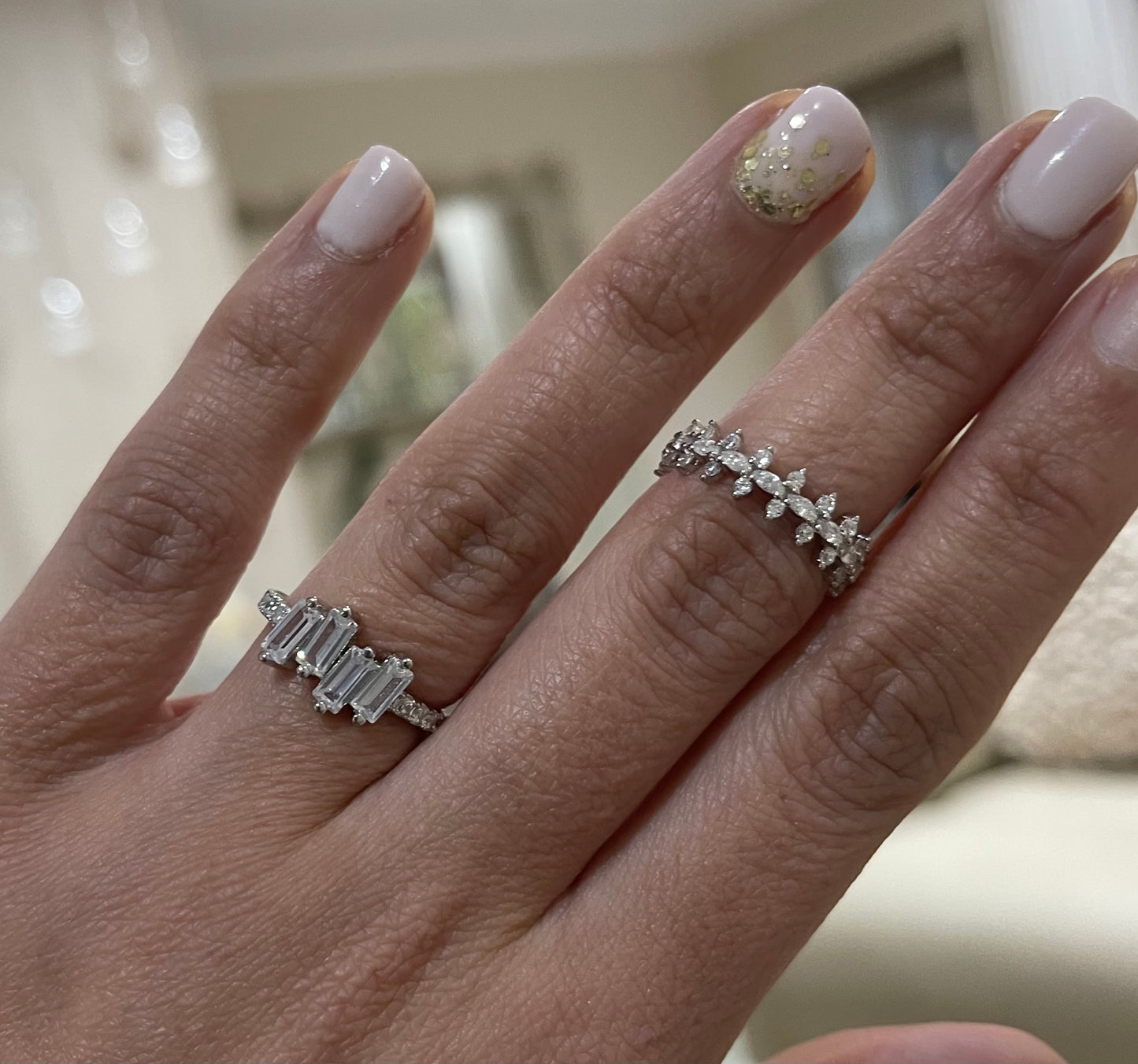 Silver Renaissance Stack Ring