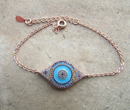 Mesmerised Evil Eye Bracelet