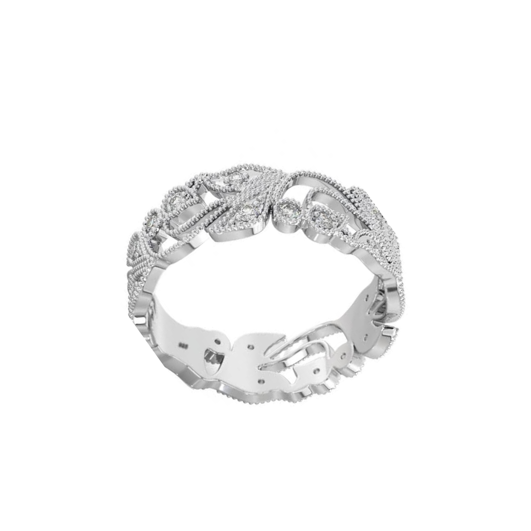 Lace Filigree Vintage Ring