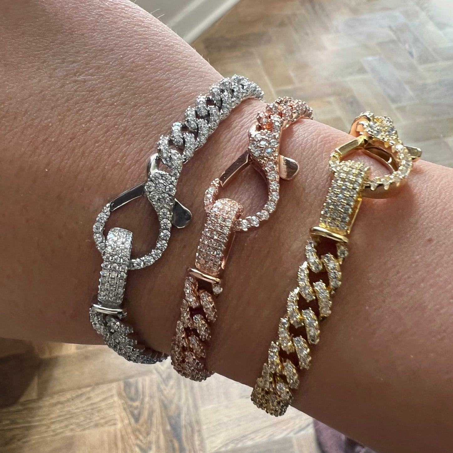 Rose Gold Tzar Cuban Bracelet