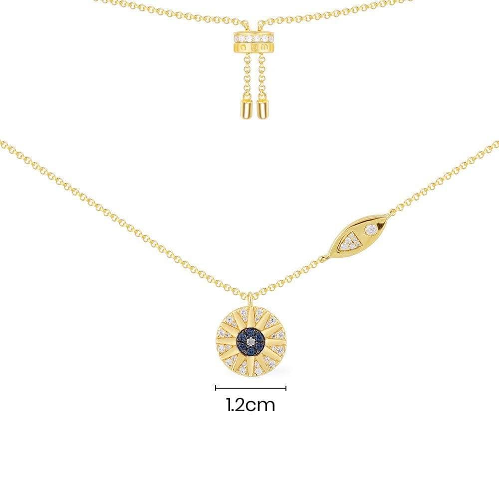 Aztec Evil Eye Necklace