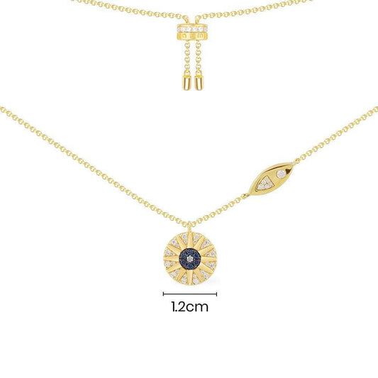 Aztec Evil Eye Necklace
