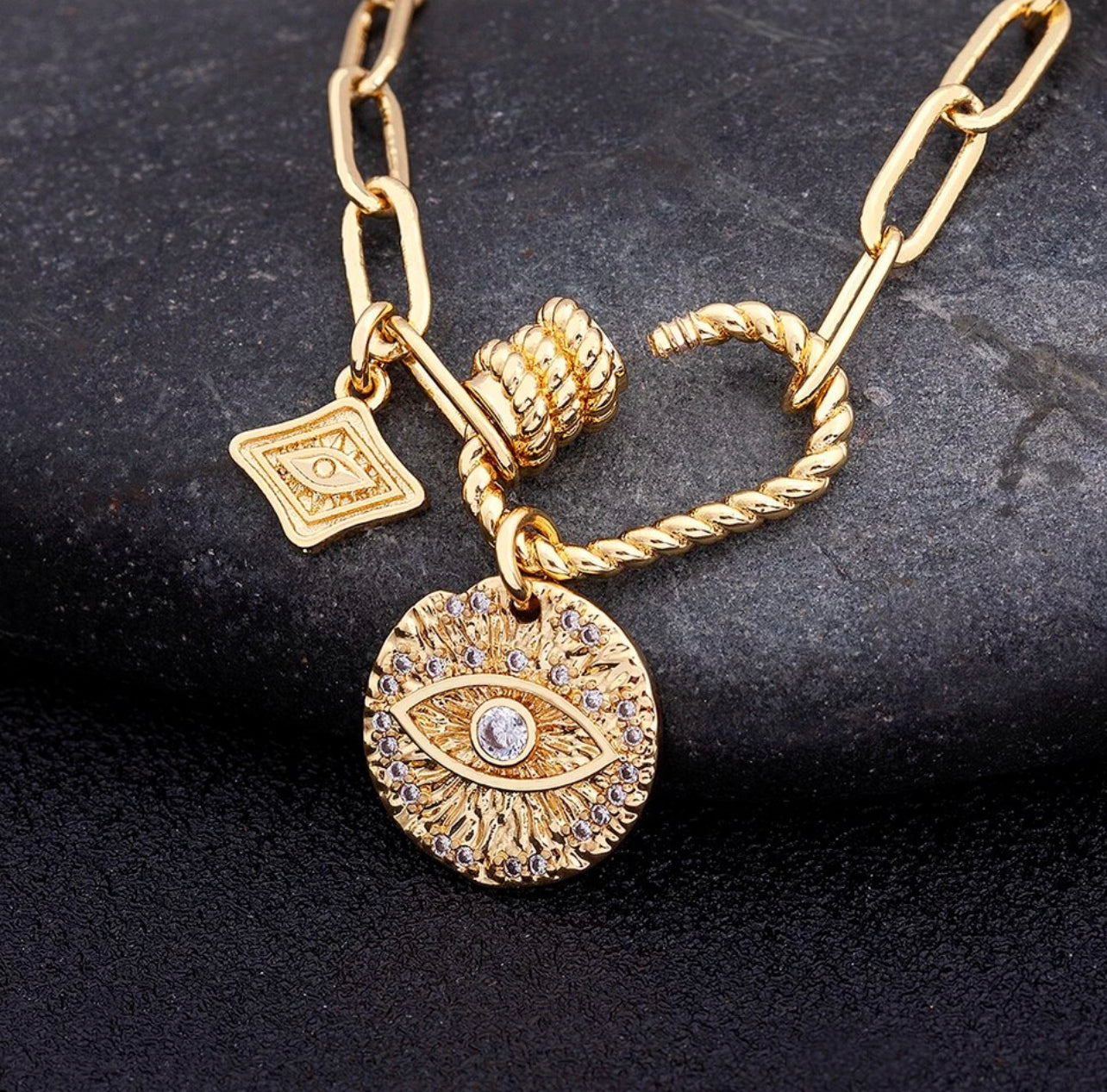 Aztec Evil Eye Bracelet