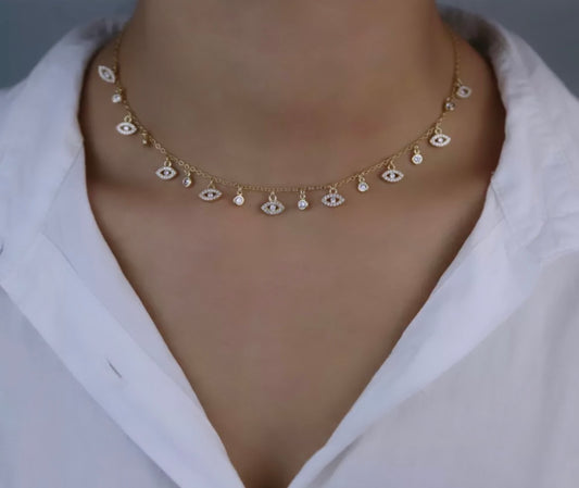 All Eyes On Me Necklace