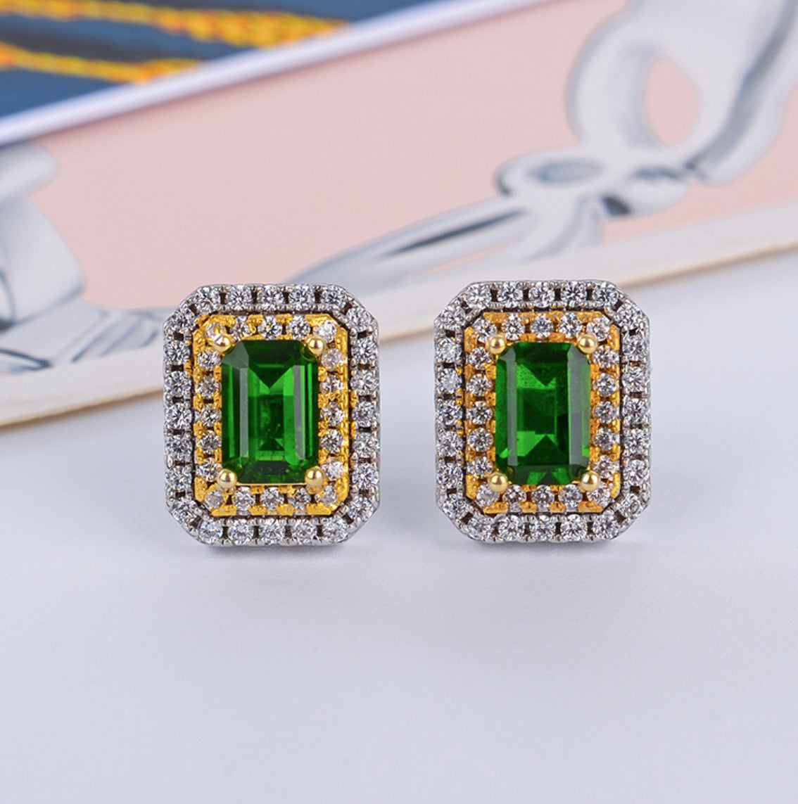 Emerald Renaissance Earring