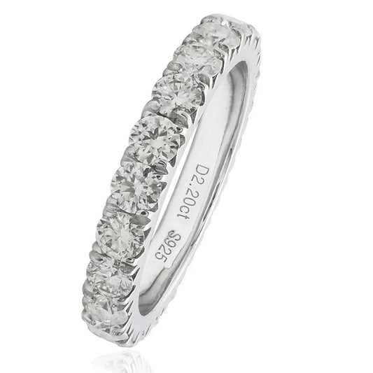 Moissanite Classic Eternity Ring