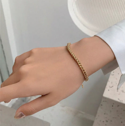 Gold Weave Bracelet