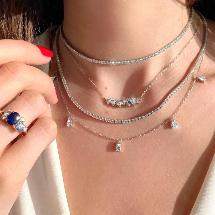 Athena Tennis Necklace