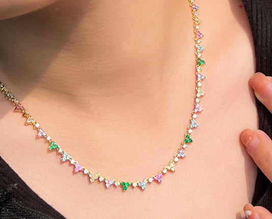 Candy Anita Tennis Necklace