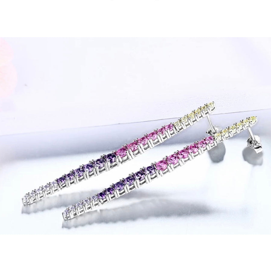 Candy Tennis Drop Earring