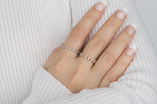 Gold Layer Stack Ring
