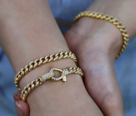 Gold Tzar Cuban Bracelet