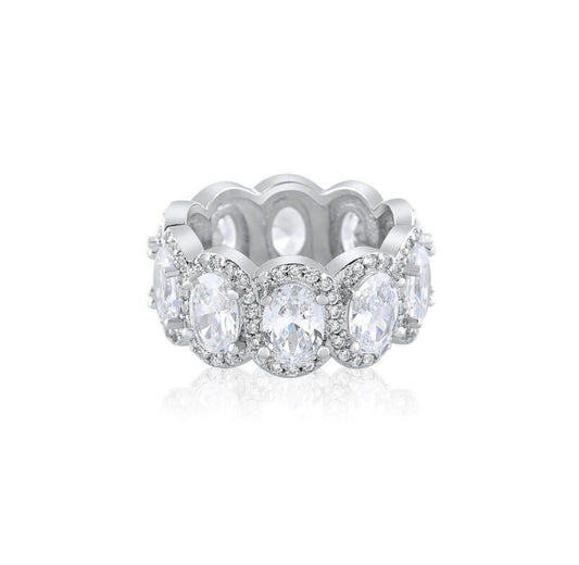 Annah Oval Eternity Ring