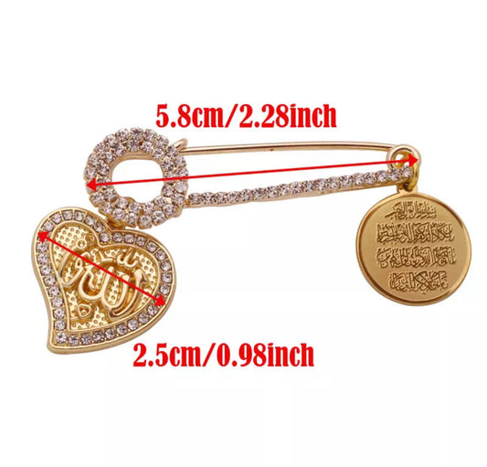 Golden Skies Baby Pin