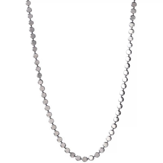 Silver Bead necklace/choker