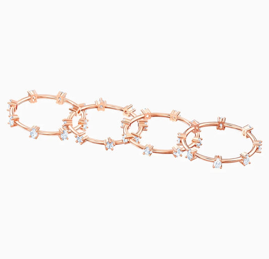 Rose Universe Stack Ring Set