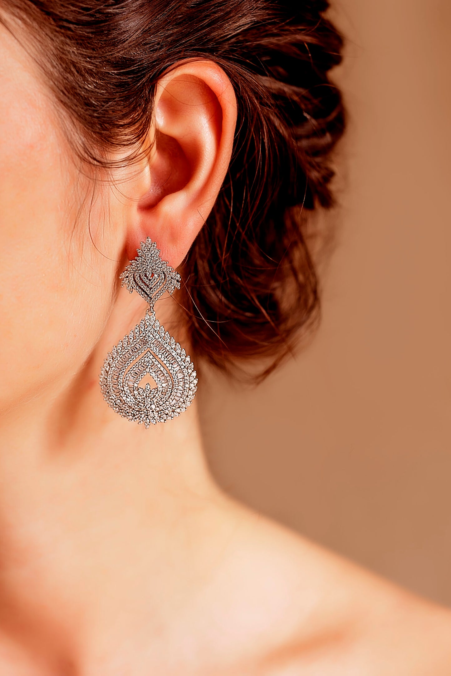 Silver Mumbai Earring